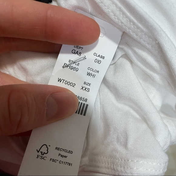 J crew cropped cutaway tank white - Picture 4 of 4